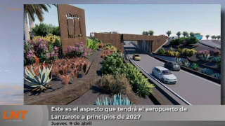 Este es el aspecto que tendrá el aeropuerto de Lanzarote a principios de 2027