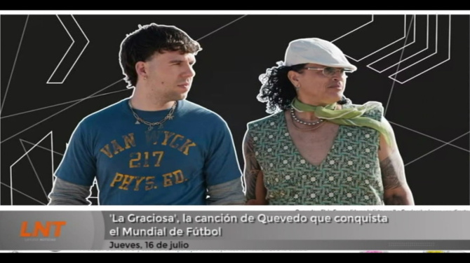 ‘La Graciosa', la canción de Quevedo que conquista el Mundial de Fútbol