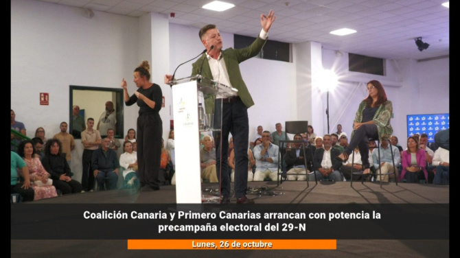 El nacionalismo canario exhibe músculo ante las elecciones del 29-N