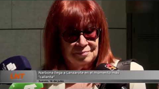 Narbona llega a Lanzarote en el momento más "caliente"
