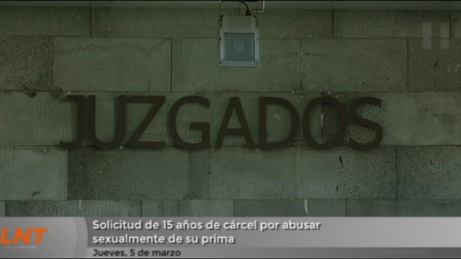 Solicitud de 15 años de cárcel por abusar sexualmente de su prima
