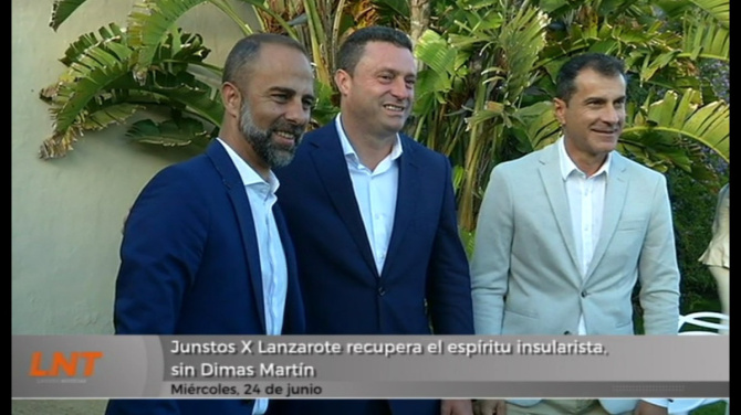 Juntos X Lanzarote recupera el espíritu insularista, pero sin Dimas Martín