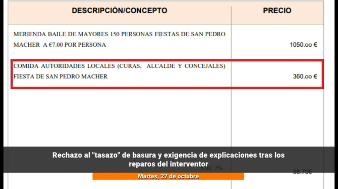 Denuncian el "tasazo" de basura y facturas irregulares en Tías
