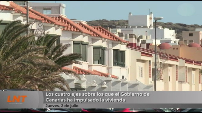 Los cuatro ejes sobre los que el Gobierno de Canarias ha impulsado la vivienda