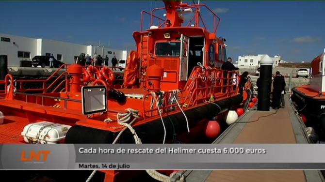 Cada hora de rescate del Helimer cuesta 6.000 euros Cada hora de rescate del Helimer cuesta 6.000 euros