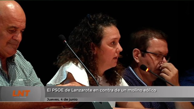 El PSOE de Lanzarote en contra de un molino eólico