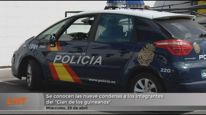 Se conocen las nueve condenas a los integrantes del "Clan de los guineanos"