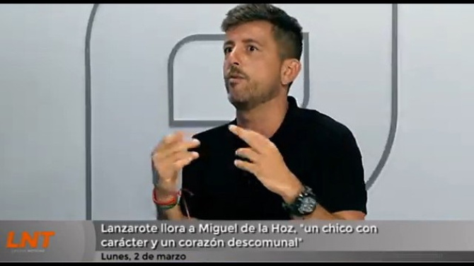 Lanzarote llora a Miguel de la Hoz, "un chico con carácter y un corazón descomunal" Lanzarote llora a Miguel de la Hoz, "un chico con carácter y un corazón descomunal"