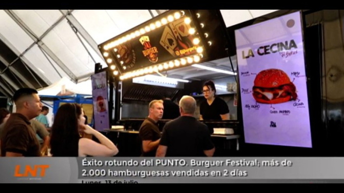 Éxito rotundo del PUNTO. Burguer Festival; más de 2.000 hamburguesas vendidas en 2 días Éxito rotundo del PUNTO. Burguer Festival; más de 2.000 hamburguesas vendidas en 2 días