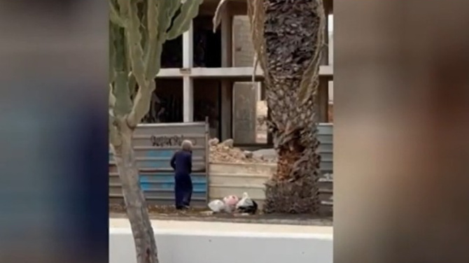 Teguise refuerza la presencia policial en el 'esqueleto de los destrozos'