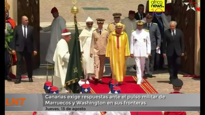 Canarias exige respuestas ante el pulso militar de Marruecos y Washington en sus fronteras Canarias exige respuestas ante el pulso militar de Marruecos y Washington en sus fronteras