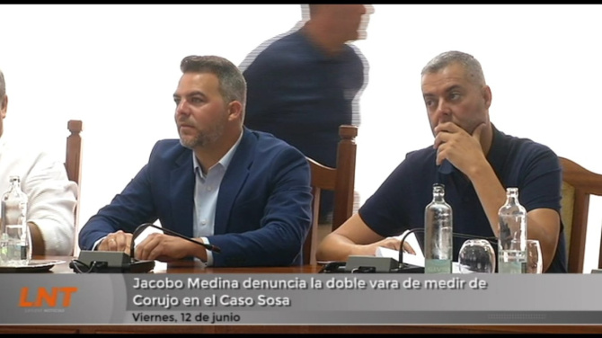 Jacobo Medina denuncia la doble vara de medir de Corujo en el caso Sosa Jacobo Medina denuncia la doble vara de medir de Corujo en el caso Sosa