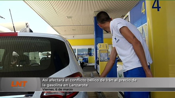 Así afectará el conflicto bélico de Irán al precio de la gasolina en Lanzarote