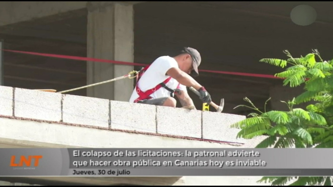 El colapso de las licitaciones: la patronal advierte que hacer obra pública en Canarias es inviable El colapso de las licitaciones: la patronal advierte que hacer obra pública en Canarias es inviable