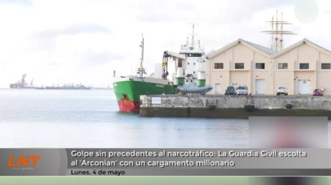 El alijo de cocaína de Gran Canaria alcanzaría los 3.000 millones de euros en el mercado negro