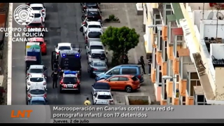Macrooperación en Canarias contra una red de pornografía infantil con 17 detenidos