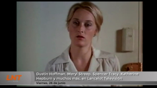 Dustin Hoffman, Meryl Streep, Spencer Tracy, Katherine Hepburn y muchos más, en Lancelot Televisión