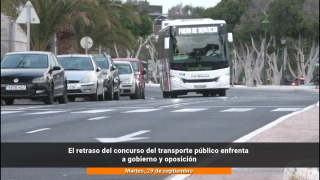 El retraso del concurso del transporte público enfrenta a gobierno y oposición