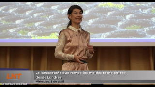 La lanzaroteña que rompe los moldes tecnológicos desde Londres