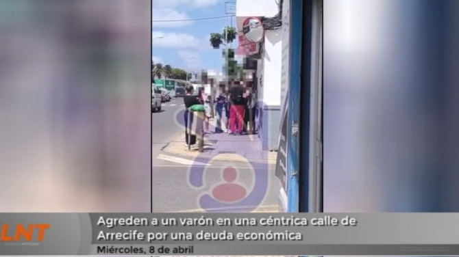 Agreden a un varón en una céntrica calle de Arrecife por una deuda económica Agreden a un varón en una céntrica calle de Arrecife por una deuda económica