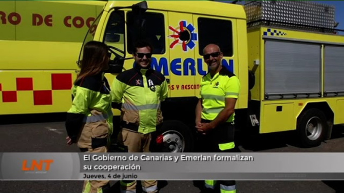 Emerlan consolida su papel en la respuesta a emergencias en Canarias