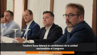 Teodoro Sosa liderará la candidatura de unidad nacionalista al Congreso Teodoro Sosa liderará la candidatura de unidad nacionalista al Congreso