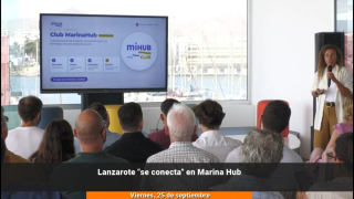Lanzarote "se conecta" en Marina Hub