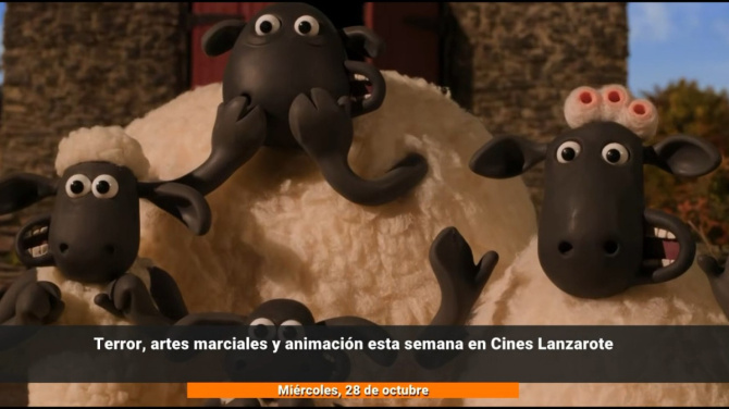 Terror, acción y animación llegan esta semana a Cines Lanzarote