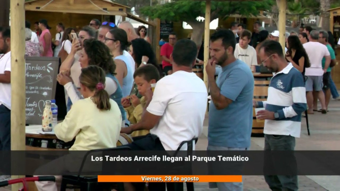 Los Tardeos Arrecife llegan al Parque Temático Los Tardeos Arrecife llegan al Parque Temático