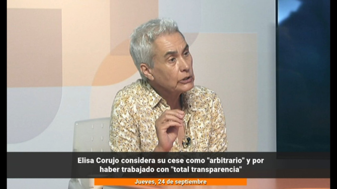 Elisa Corujo tacha de "arbitrario" su cese: "No ha gustado la transparencia" Elisa Corujo tacha de "arbitrario" su cese: "No ha gustado la transparencia"