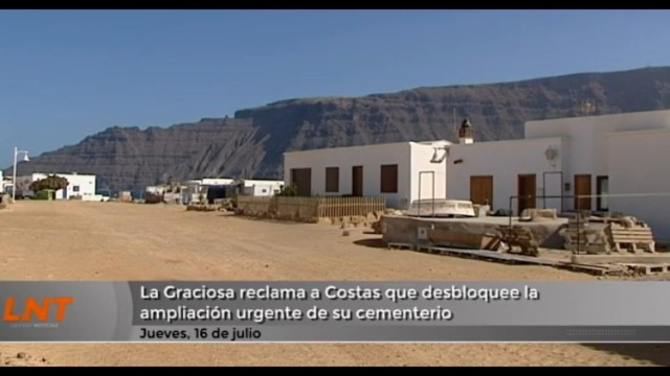 La Graciosa reclama a Costas que desbloquee la ampliación urgente de su cementerio