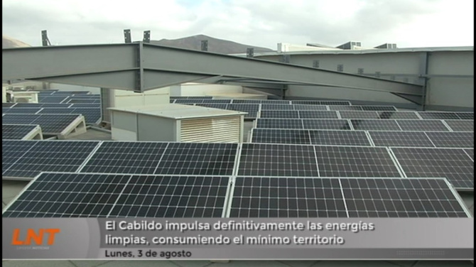 El Cabildo impulsa definitivamente las energías limpias, consumiendo el mínimo territorio 