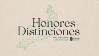 Ya se puede ver el acto institucional de Honores y Distinciones 2026 de Lanzarote
