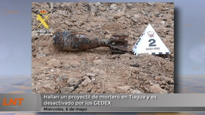 Así se desactivó el proyectil de mortero hallado en Tiagua