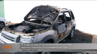 Mil litros de agua para sofocar un incendio que se está investigando