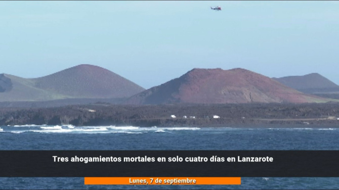 Tres fallecidos por ahogamiento en una semana negra en Lanzarote Tres fallecidos por ahogamiento en una semana negra en Lanzarote