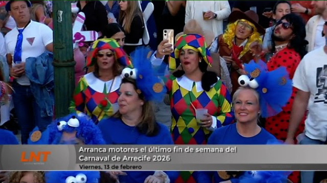 Arranca motores el último fin de semana del Carnaval de Arrecife 2026
