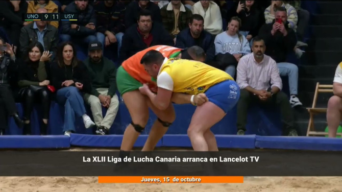 La XLII Liga de Lucha Canaria arranca en Lancelot TV La XLII Liga de Lucha Canaria arranca en Lancelot TV