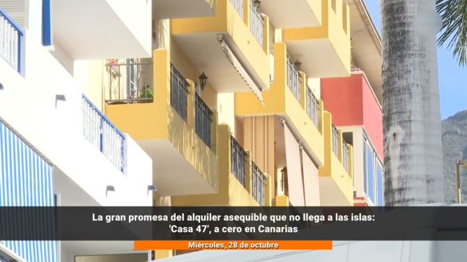 El portal inmobiliario de Sánchez oferta en Canarias 0 viviendas