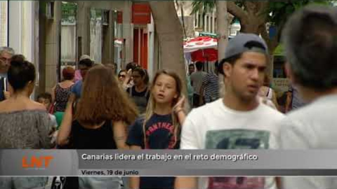 Canarias lidera el trabajo en el reto demográfico Canarias lidera el trabajo en el reto demográfico